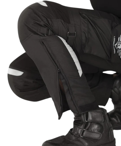 Lone Ranger Trotter Riding Pant with Tail Bone Protector - Black