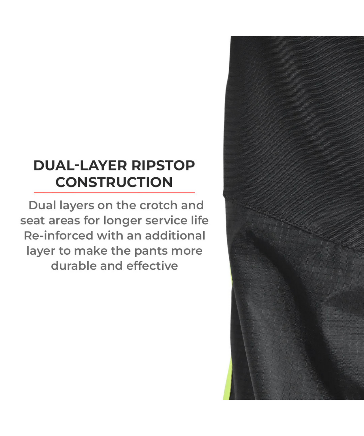 Viaterra P300 Motorcycle Rain Pant - Black Green - Viaterra