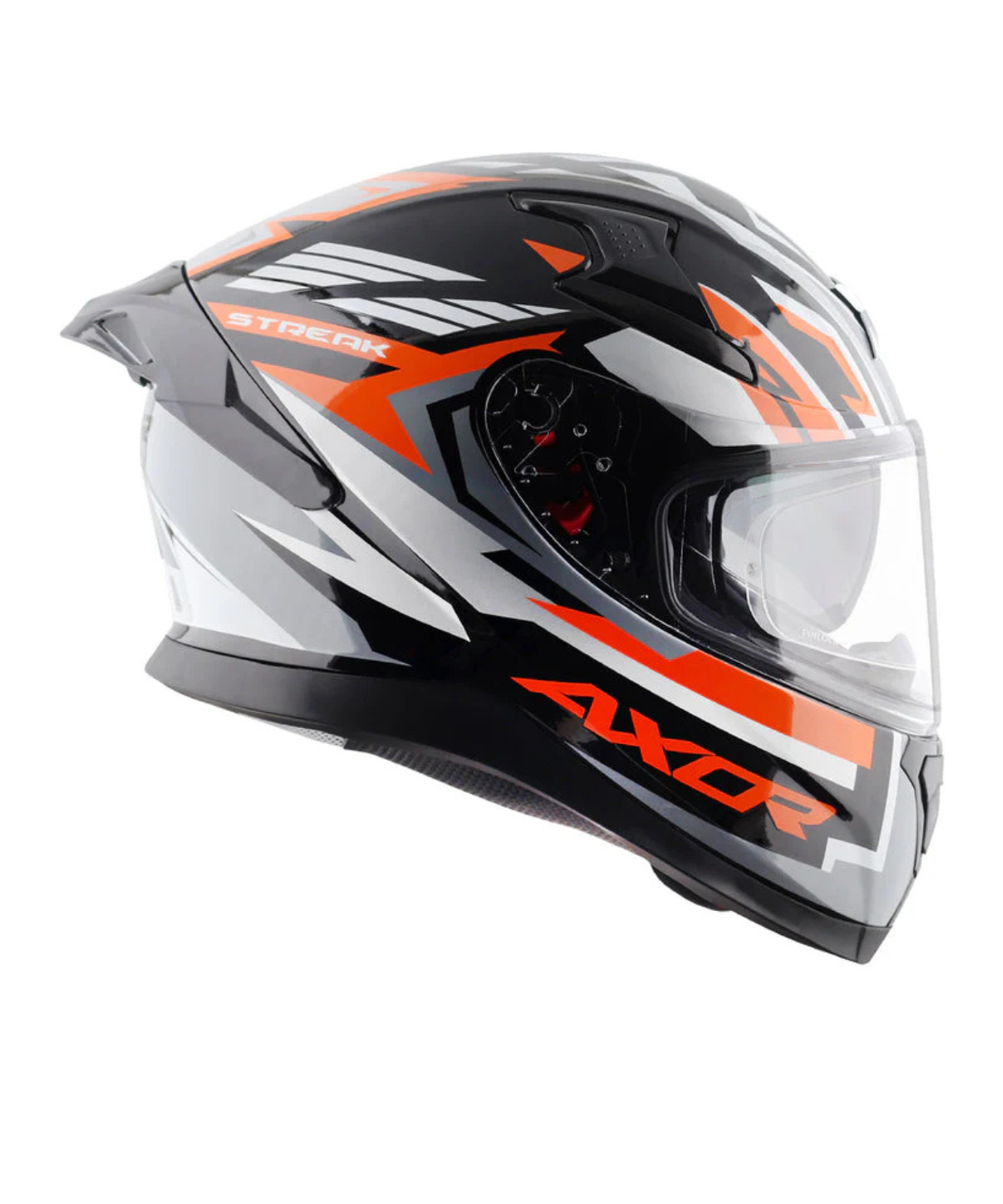 Axor Apex Hunter Helmet Axor Helmets Orange Axor Street Racing