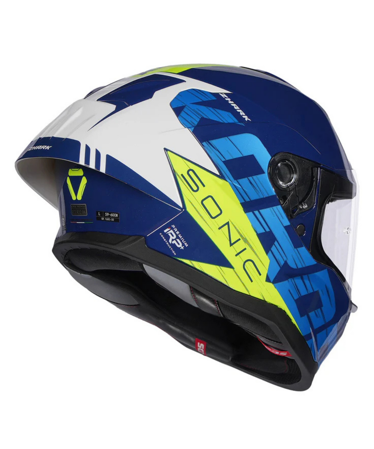 Korda Sonic GP Zhark Helmet - Gloss Blue - Korda