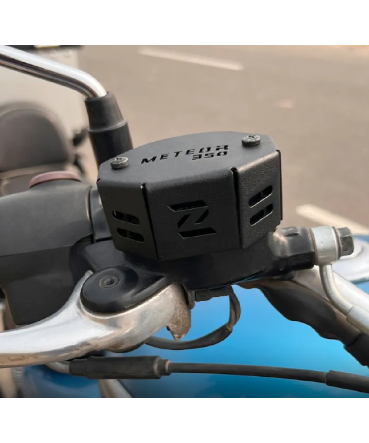 Zana Royal Enfield Meteor 350 Front Fluid Reservoir Aluminium Cover - ZI-8398 - Zana