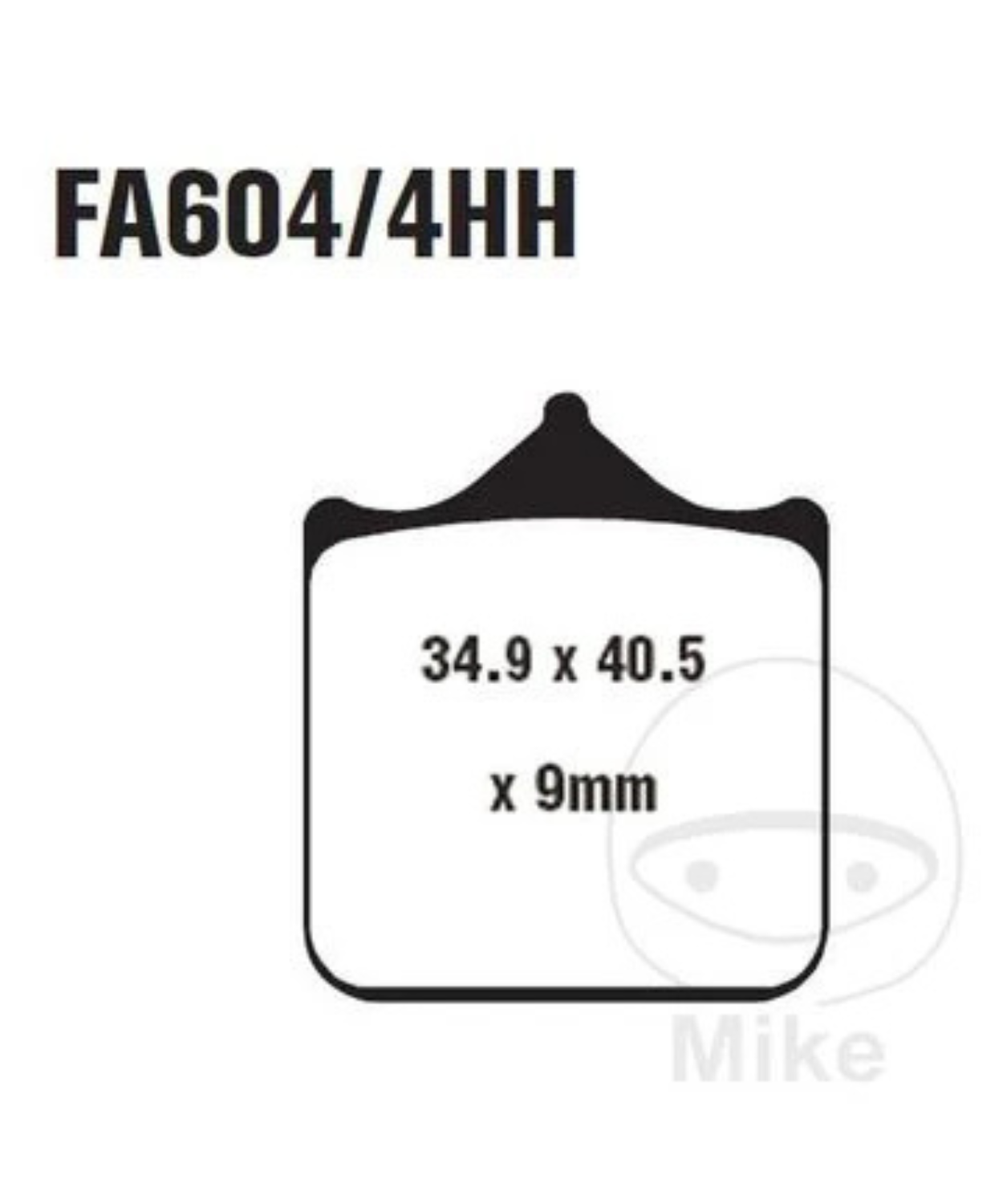 EBC Triumph Speed Triple 1050 Fully Sintered Double H Brake Pads