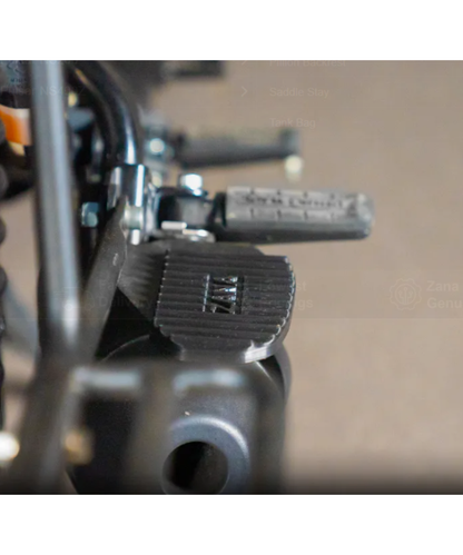 Zana Rear Footrest Mild Steel Pair For Hunter 350 - ZI-8302