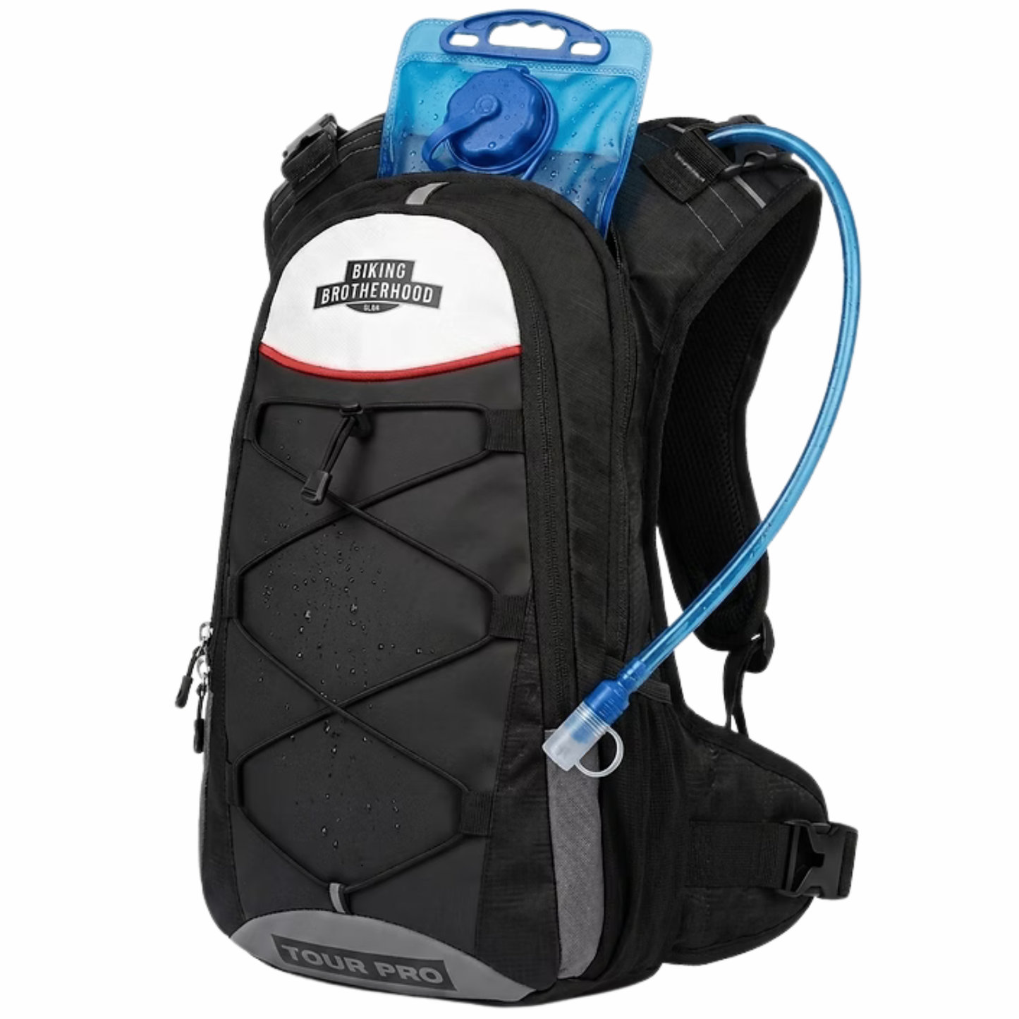 BBG Tourpro Backpack with Hydration Bladder - Black