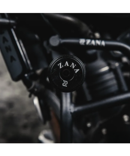 Zana Crash Guard for Himalayan 450 with Slider Black Texture Mild Steel Type-1 - ZI-8433