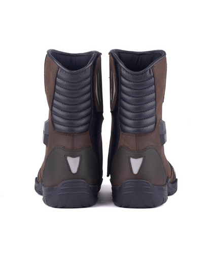 Gadsyll G-STAR 9 V2 Water Resistant Motorcycle Riding Boots - Brown
