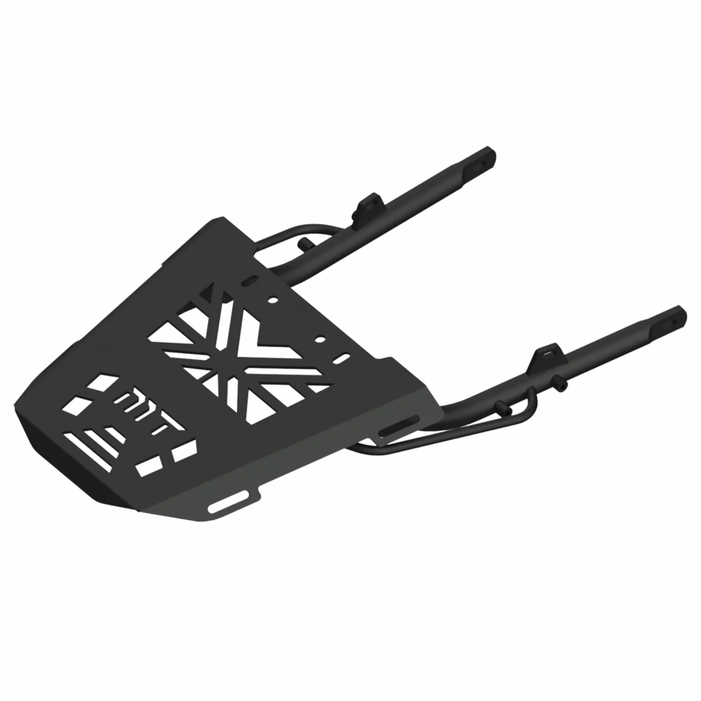 Moto Torque Honda H'ness Back Carrier Top Rack - Black
