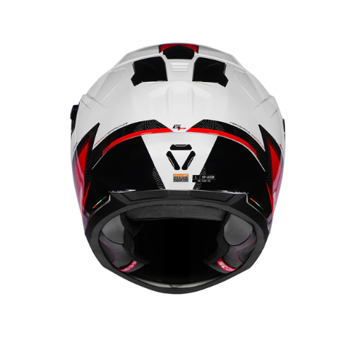 Korda Sonic Rapide Helmet - Gloss White Red