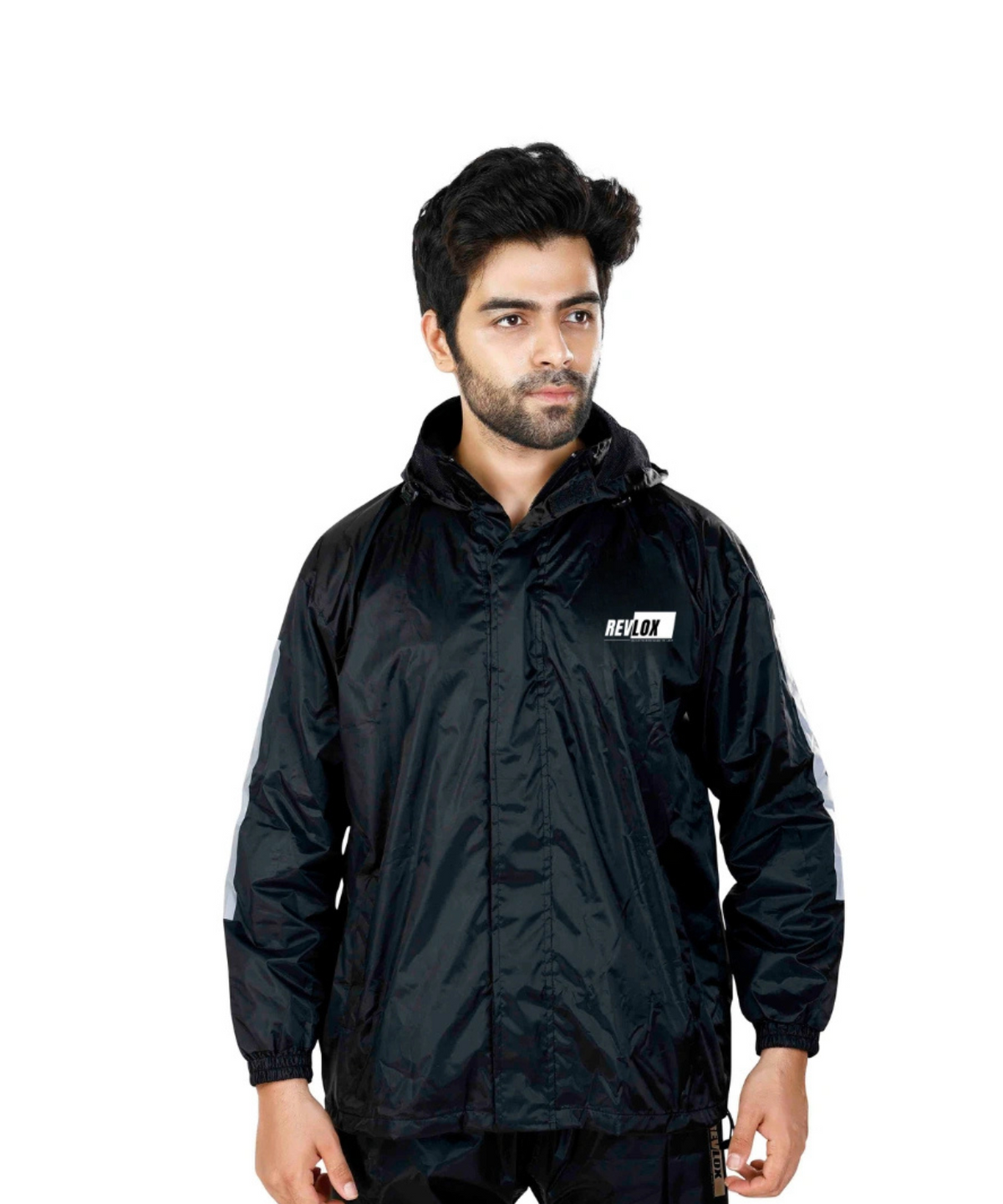 Revlox Rain Jacket - Black - Revlox