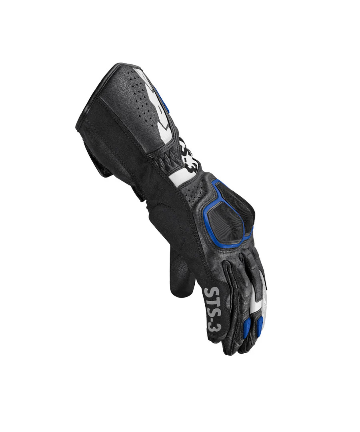 Spidi STS 3 Riding Gloves - Black Blue