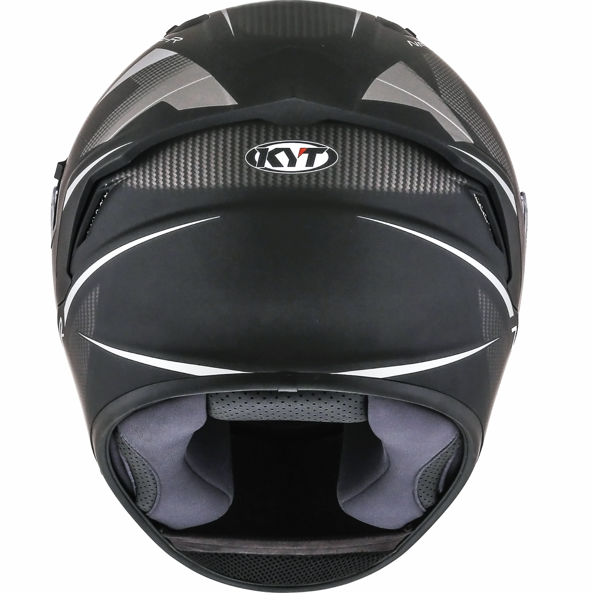 KYT NF-R Logos Helmet - Matt Grey - KYT Helmets