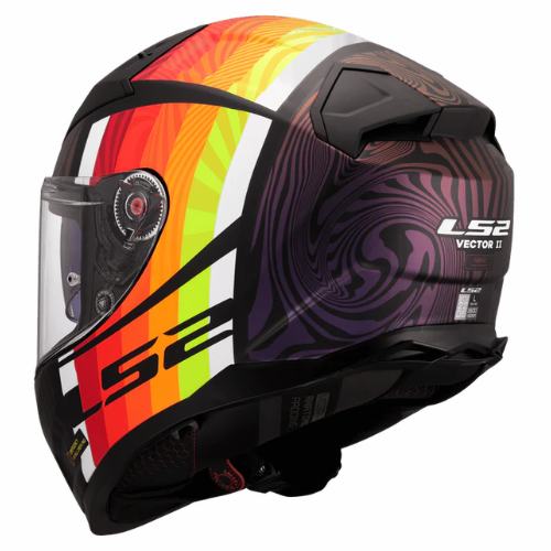 LS2 FF811 Vector ll Freedom Helmet - Matt Black Chameleon - LS2