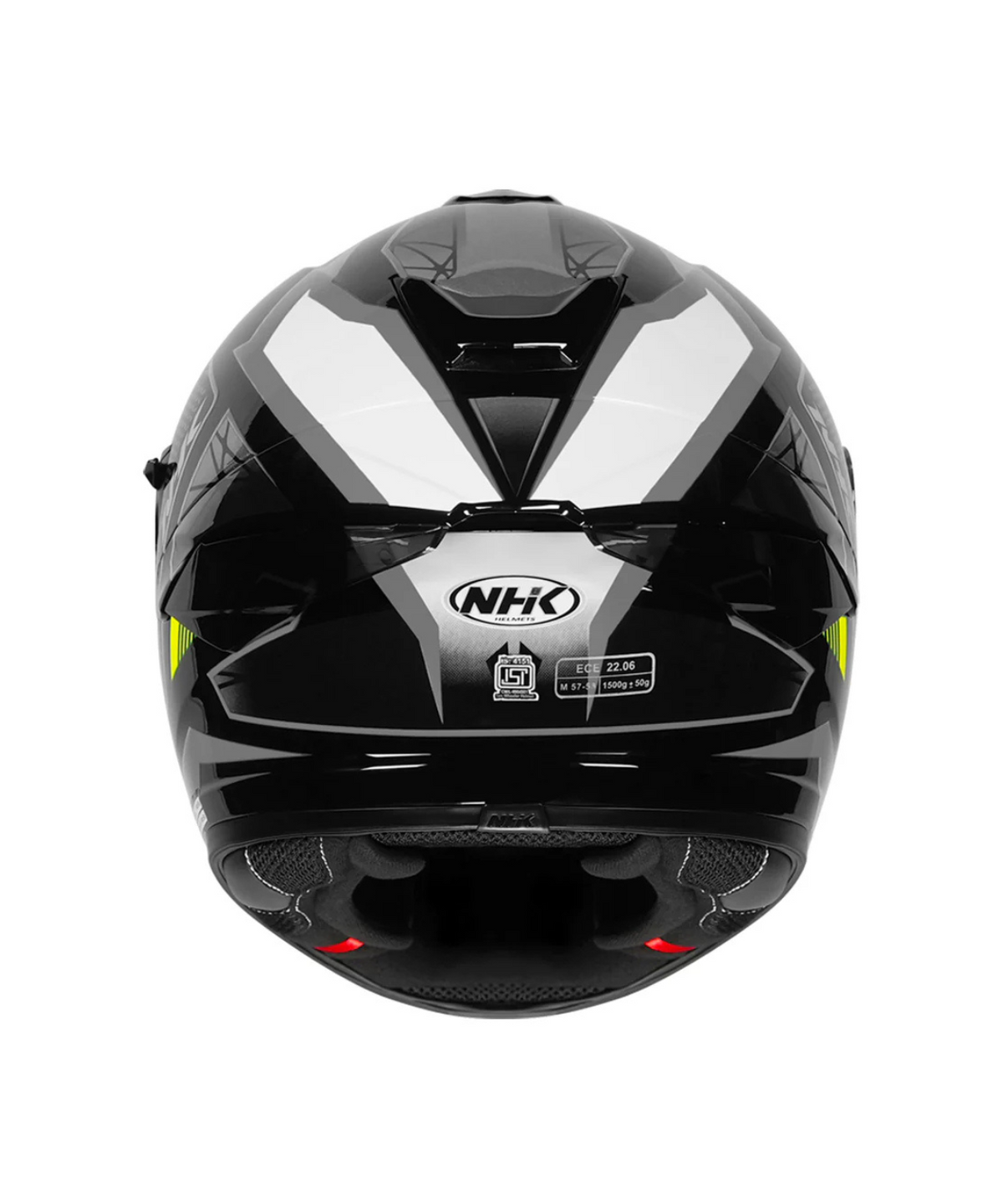 NHK K5R Commutrack Helmet - Black Grey - NHK