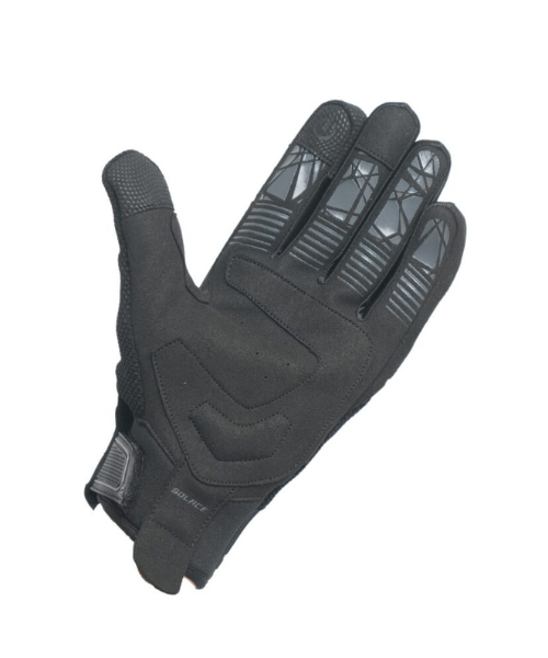 Solace X-Pro Motorcycle Riding Gloves - Black