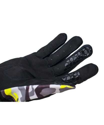 Raida Trailcraft Off Road Riding Gloves - Camo Hi-viz
