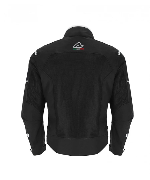 Acerbis Ruby Riding Jacket - Black White - Acerbis