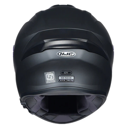 HJC C71 (C7X) Semi Flat Helmet - Black