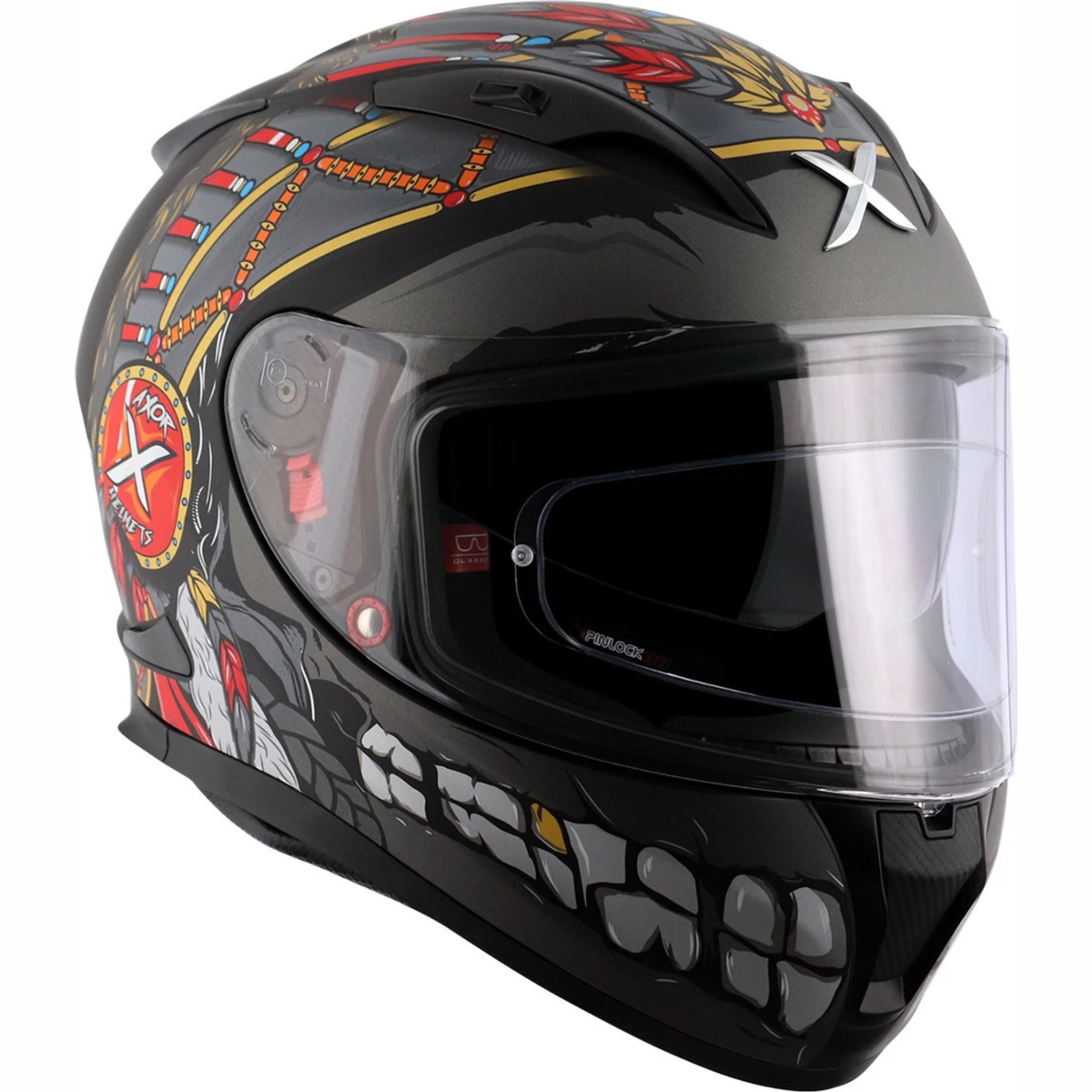 AXOR Street Freedom Helmet Black Red - AXOR