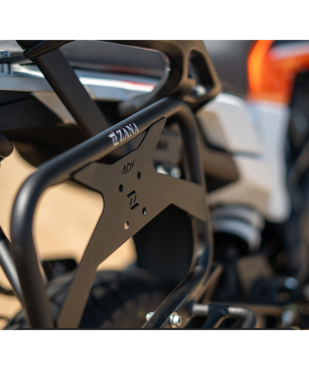 Zana Saddle Stay With Jerry Can Mount for KTM ADV 390 2025 - ZI-8559