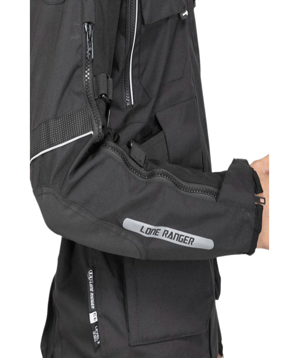 Lone Ranger Troy Touring Riding Jacket - Black - Lone Ranger