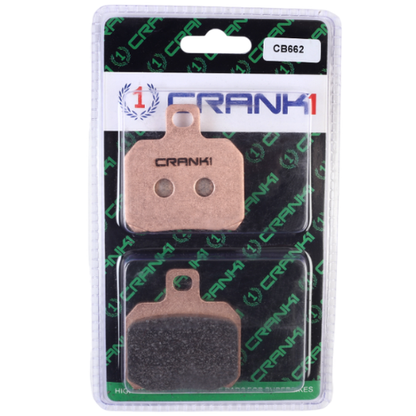 Crank1 Fully Sintered H2 Series Brake Pads for Ducati Panigale V4