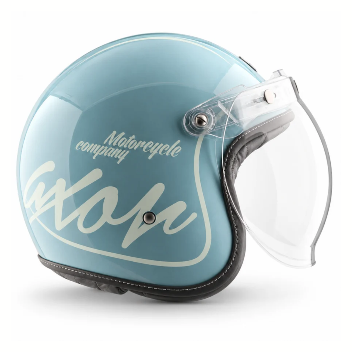 Axor Retro Jet Bygone Helmets - Gloss Ice Ash Blue - AXOR