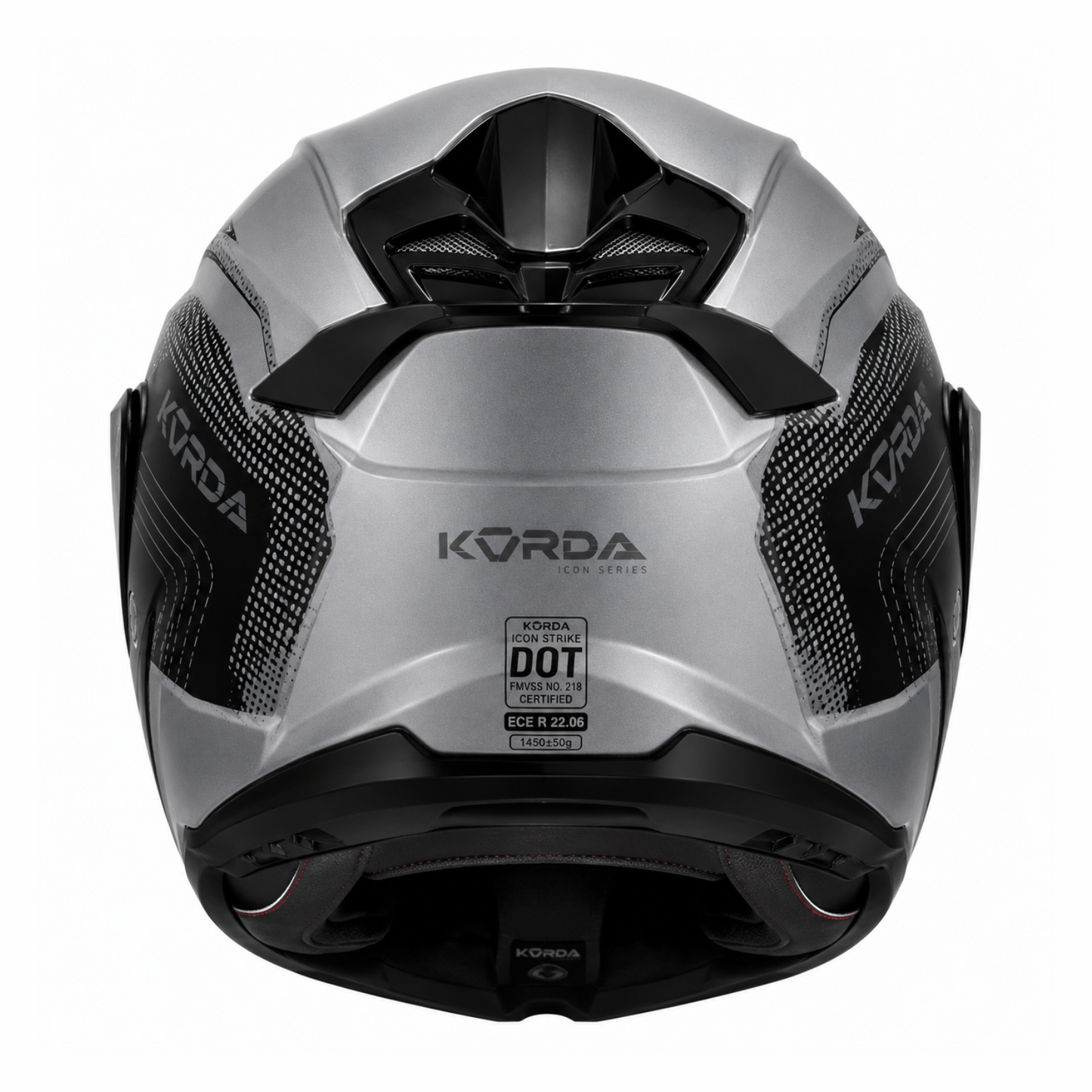 Korda Icon Strike Helmet - Gloss Grey