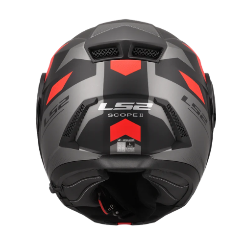 LS2 FF902 Scope ll Duria Helmet - Matt Black Red - LS2