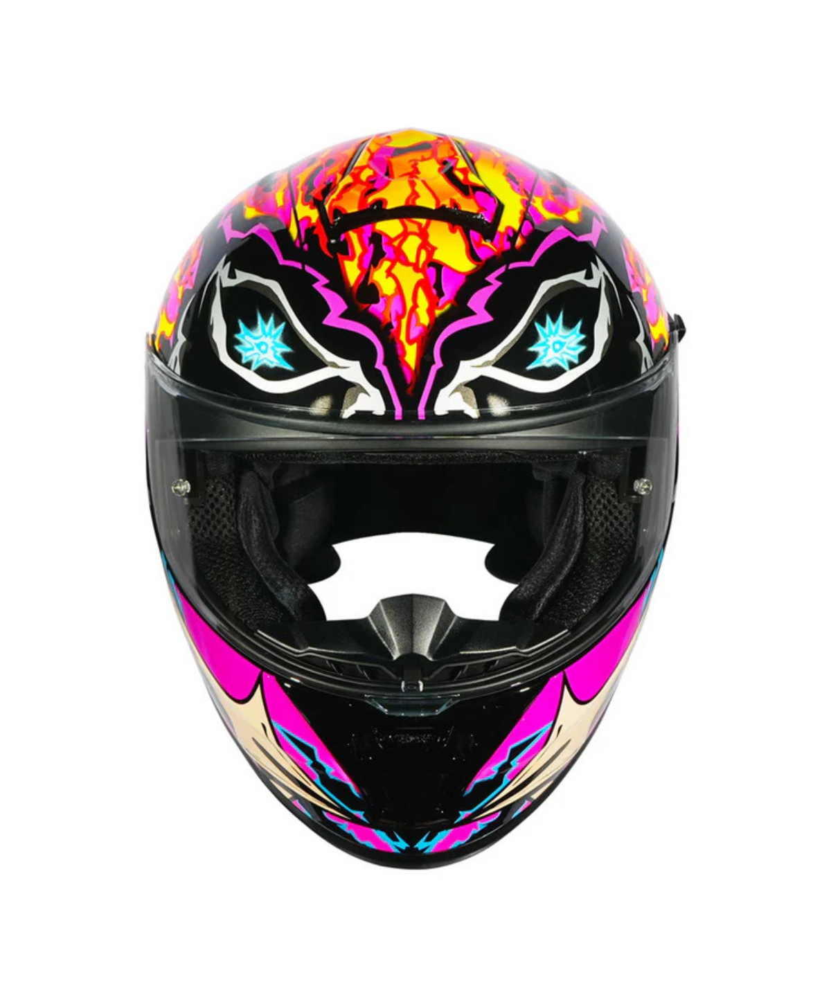 NHK K5R Amran Helmet - Black Pink - NHK