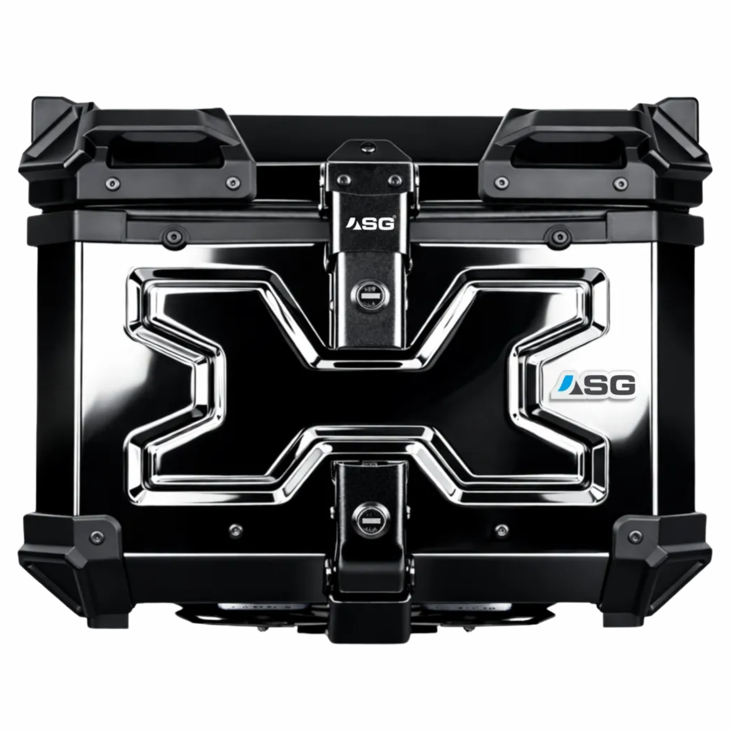 ASG AG-45L Aluminum Top Box - Mirror Black