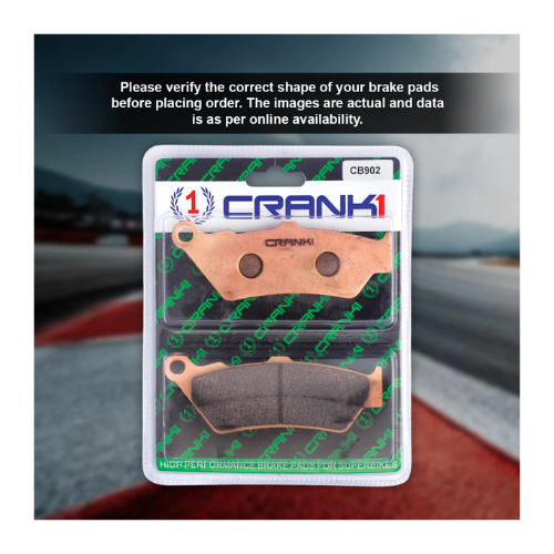 Crank1 Fully Sintered H2 Series Brake Pads for Ducati XDiavel S