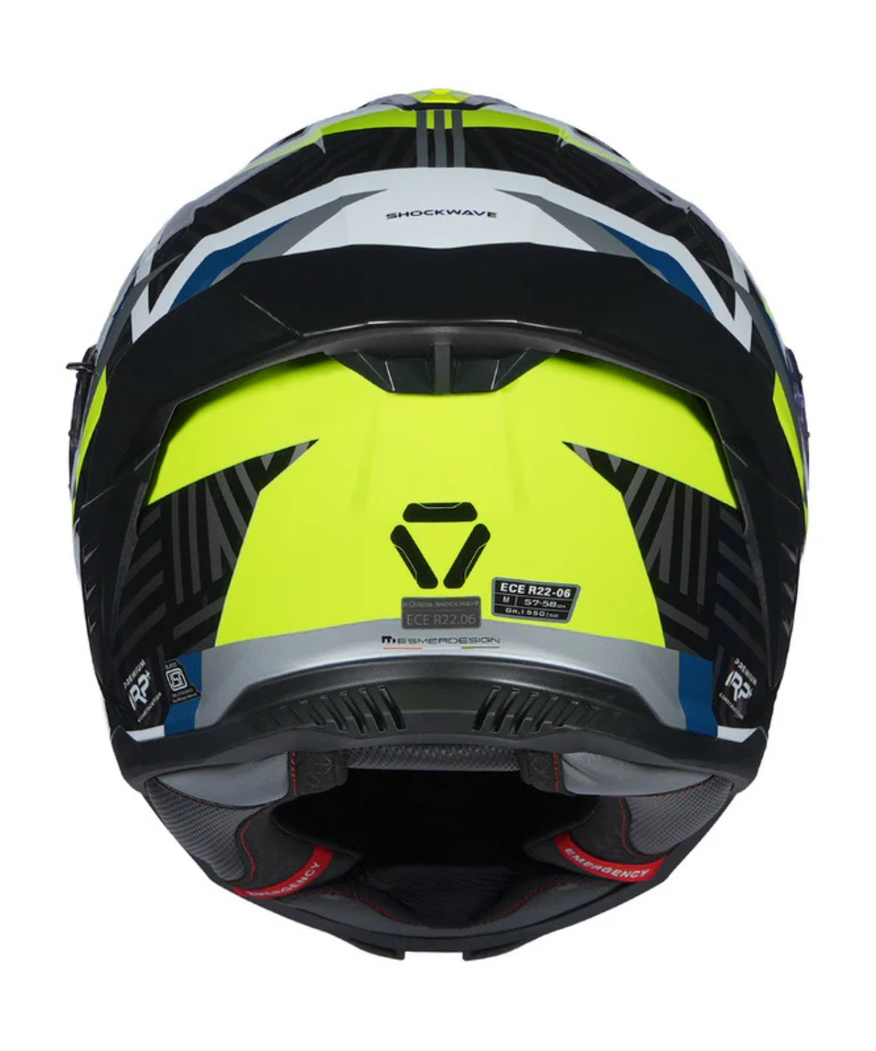 Korda Shockwave Chaos Helmet - Gloss Fluorescent Yellow