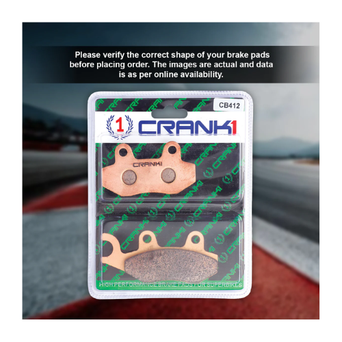 Crank1 Fully Sintered H2 Series Brake Pads for Triumph Speed Twin 1200 (2019-2020)