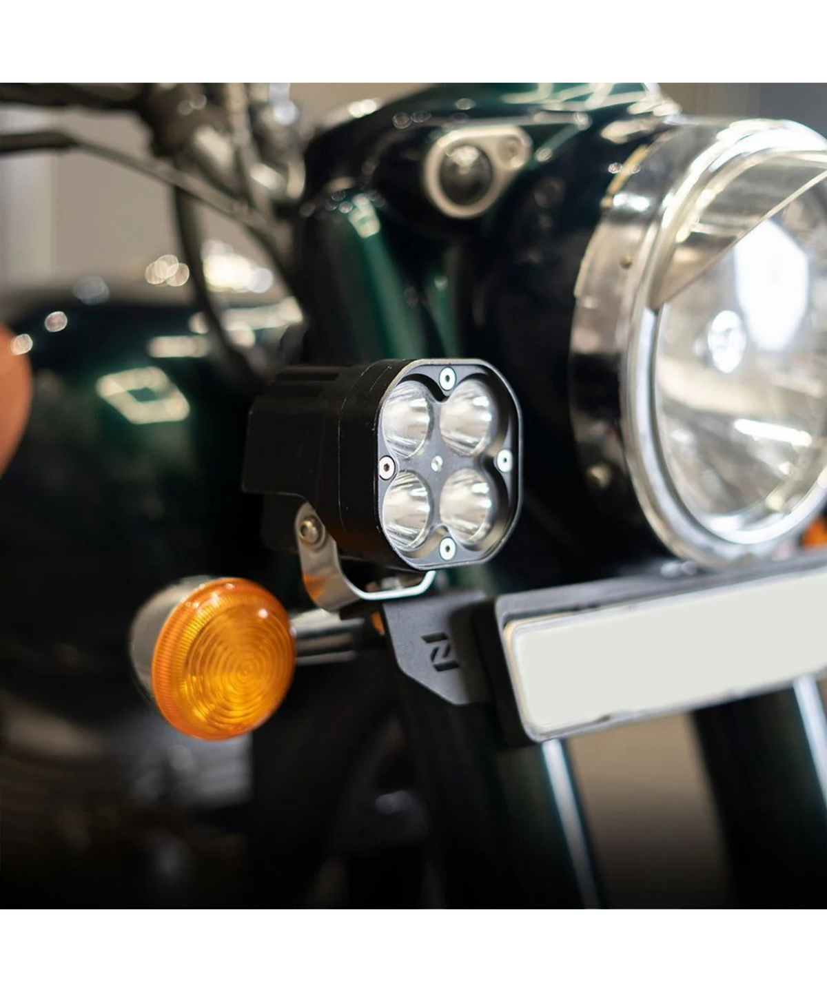 Zana Royal Enfield Super Meteor 650 / Shotgun650 Aluminum Mirror Extender - Black - ZI-8339 - Zana