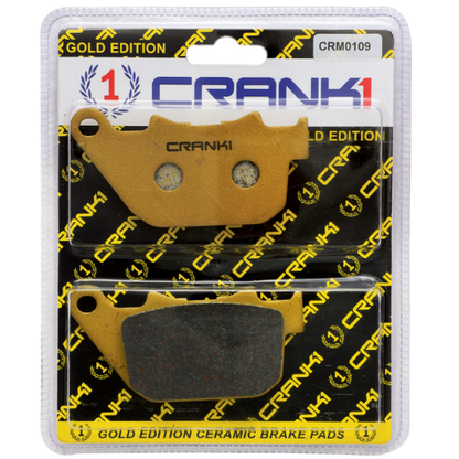 Crank1 Ceramic Brake Pads for Harley Davidson Iron 883