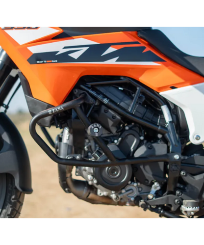 Zana Engine Guard With Slider Black for KTM ADV 390 2025 - ZI-8555