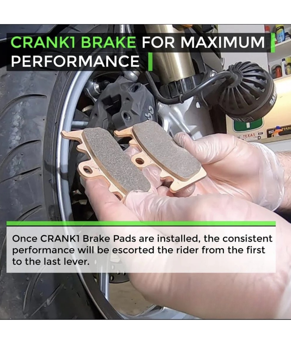 Crank1 Royal Enfield Guerrilla 450 (2024 Onwards) Sintered Brake Pads