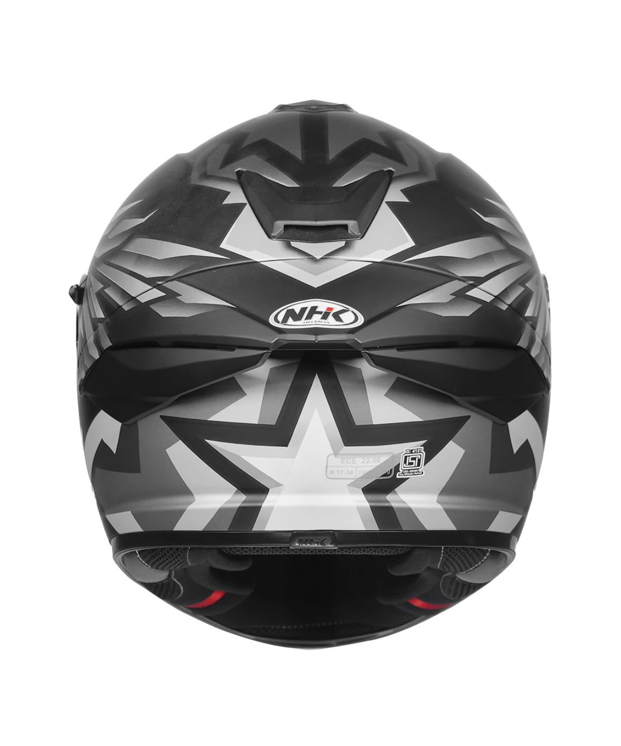 NHK K5R Wingstar Helmet - Black Grey