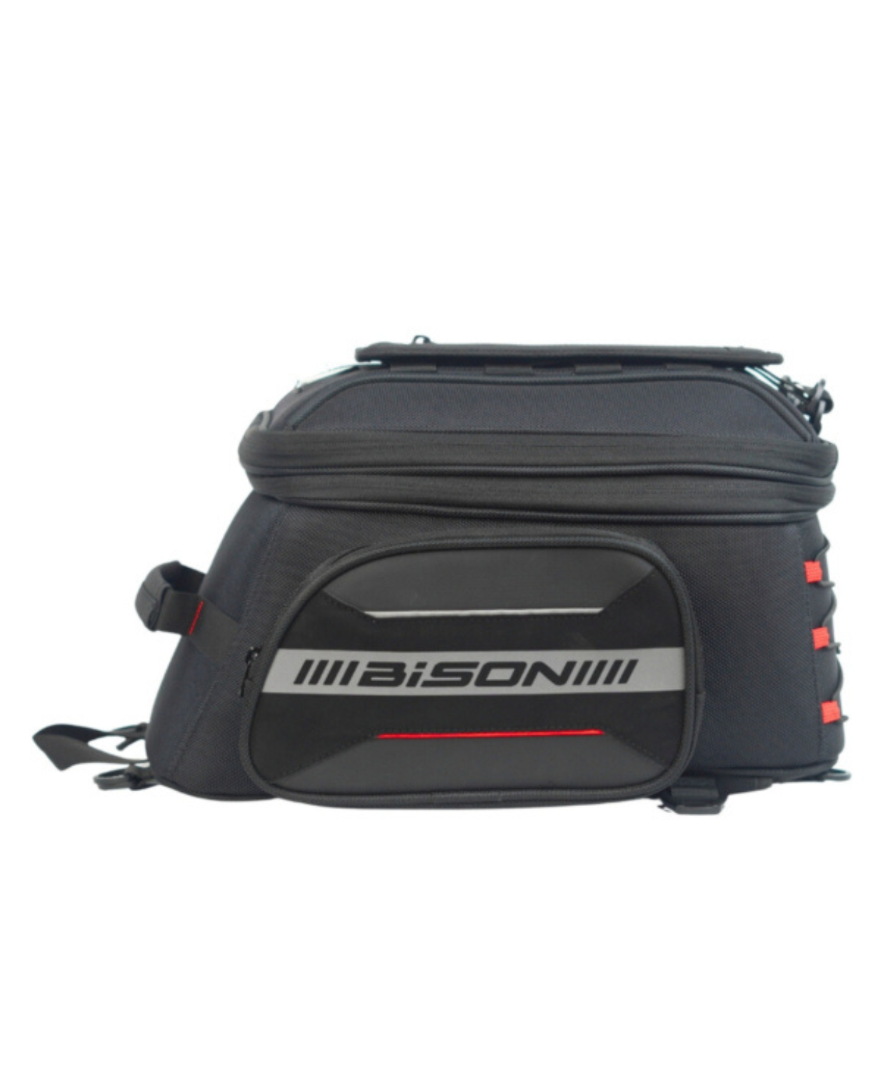 Bison ProGear Magnite Magnetic 28L Tank Bag - Black Red