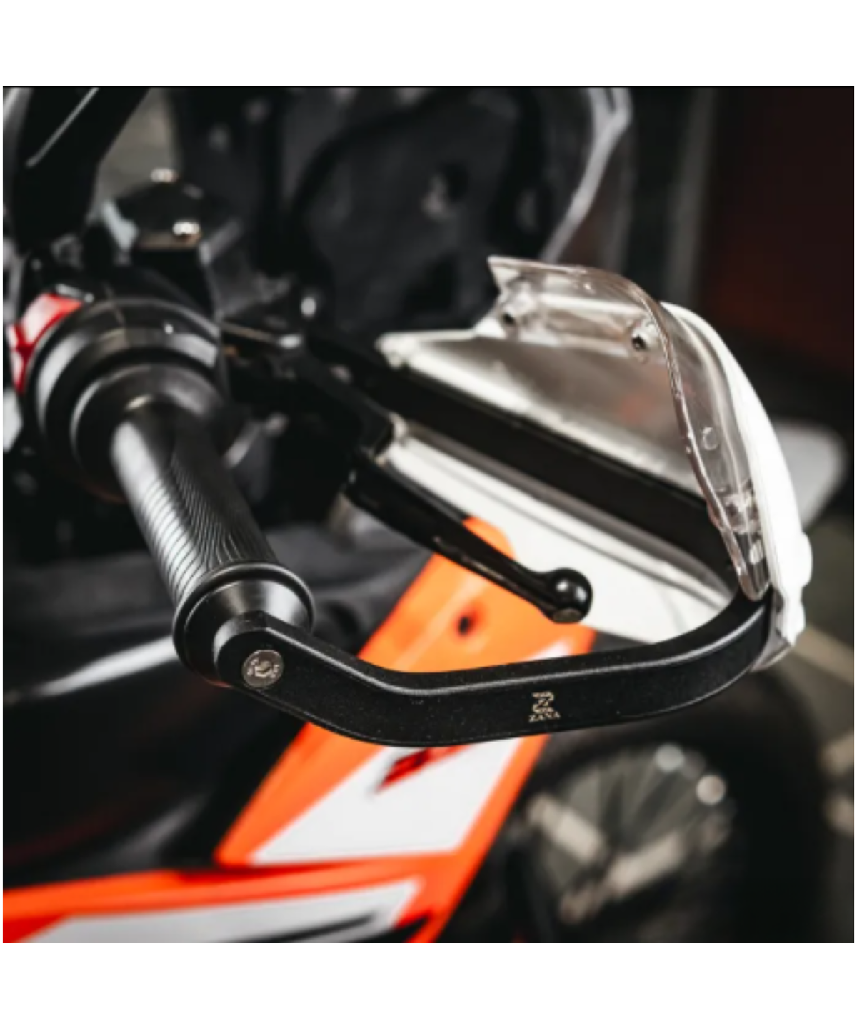 Zana KTM ADV 390 (2025) Hand Guard - White - ZI-8614-WW - Zana