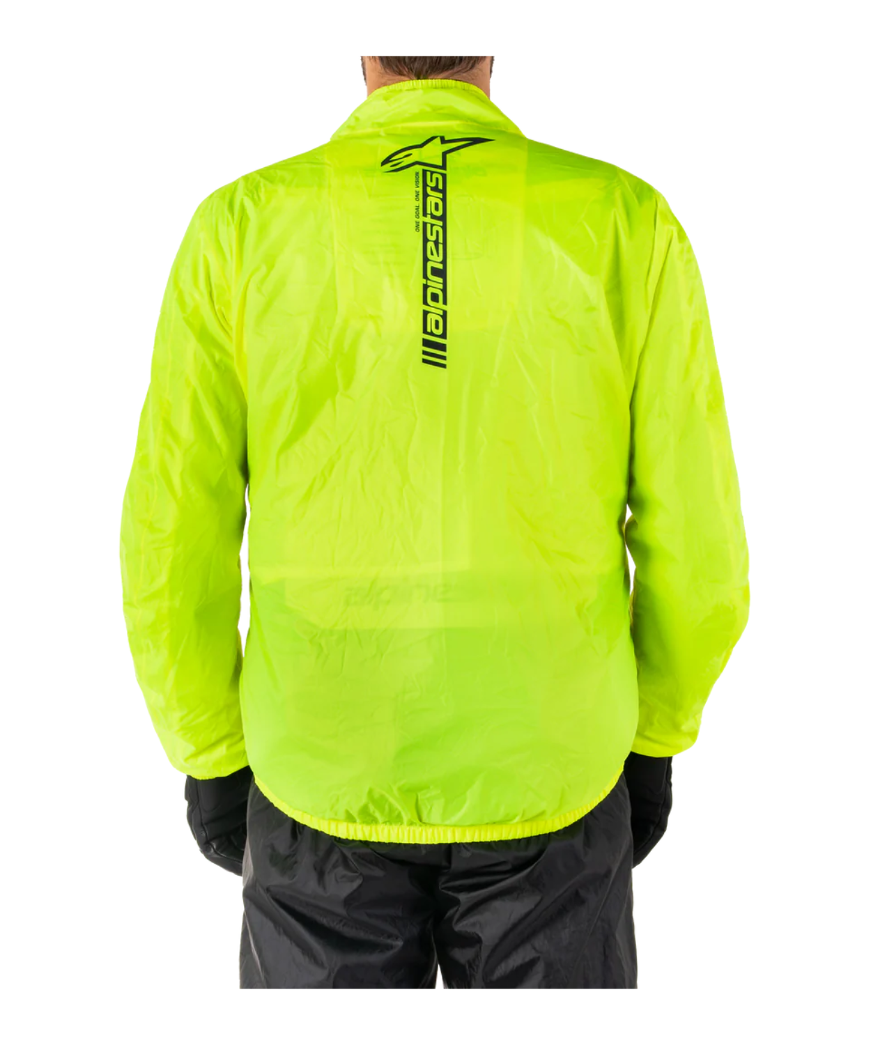 Alpinestars Hurricane V2 Rain Jacket - Yellow Fluorescent