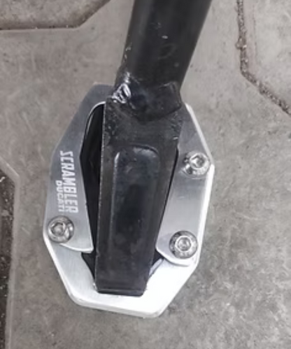 Motoverse Factory Customs Bigfoot Shoe Stand Extender for Ducati Scrambler / Monster / MultiStrada / Deasert / Icon 800 - MB-DUC-FAB