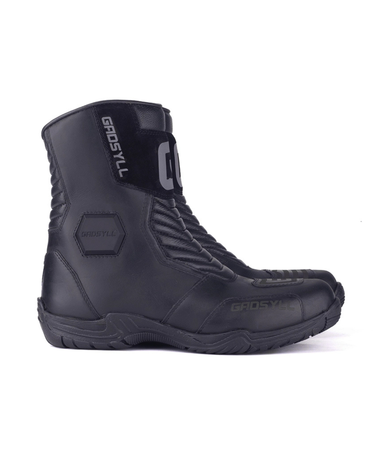 Gadsyll G-STAR 9 V2 Water Resistant Motorcycle Riding Boots - Black