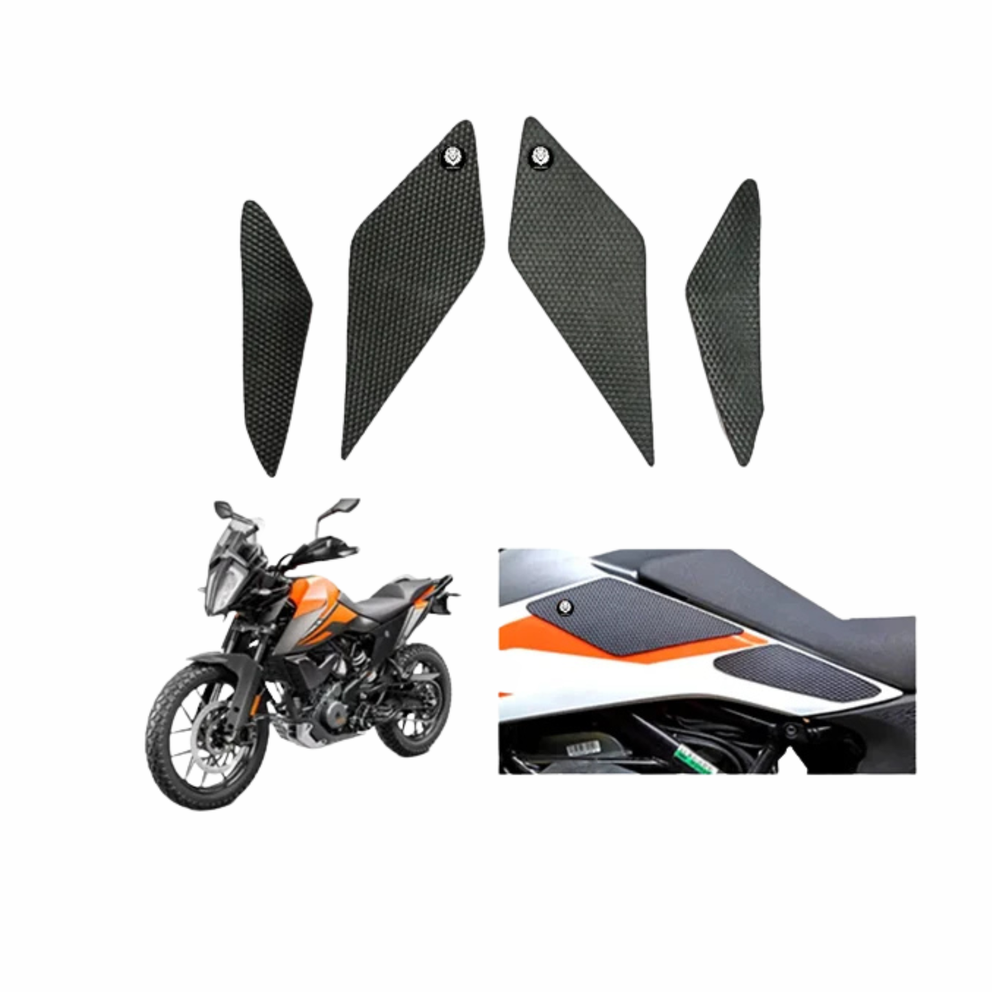 Mototrendz KTM ADV 250/390 (2025) Gen 1 Traction Pads