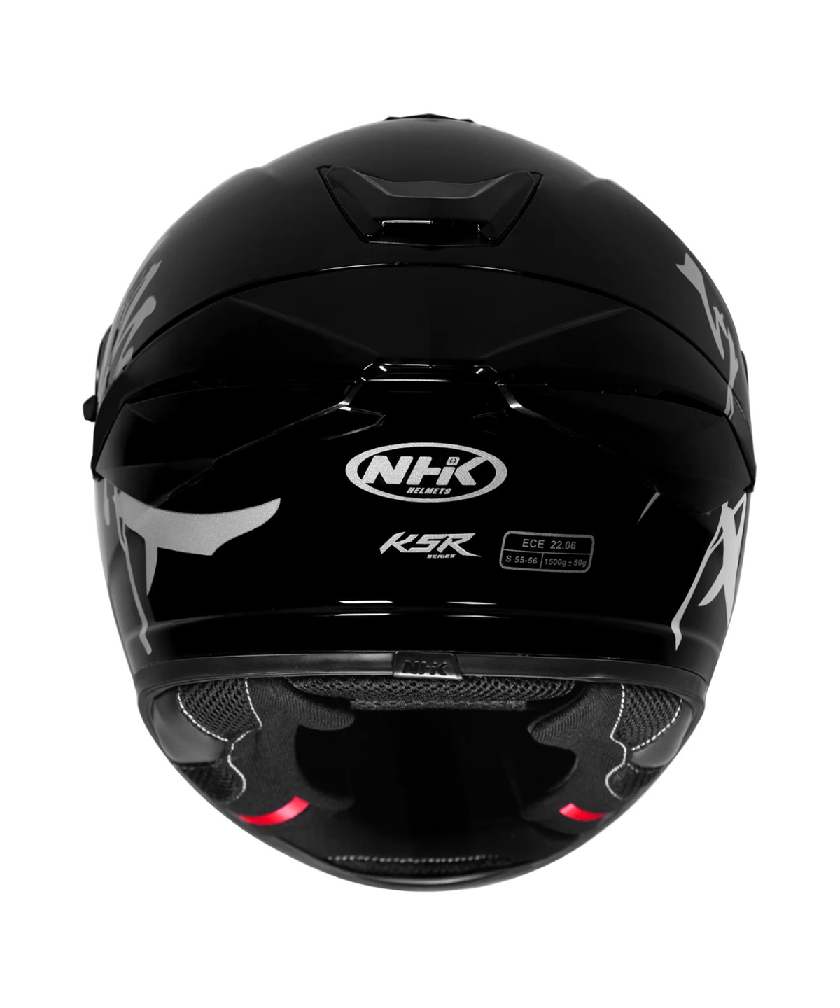 NHK K5R Kanji Helmet - Gloss Black - NHK