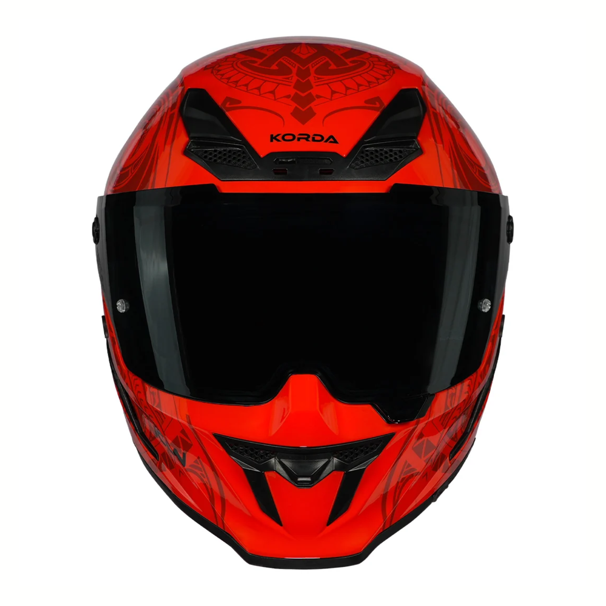 Korda Icon Maori Helmet - Gloss Red