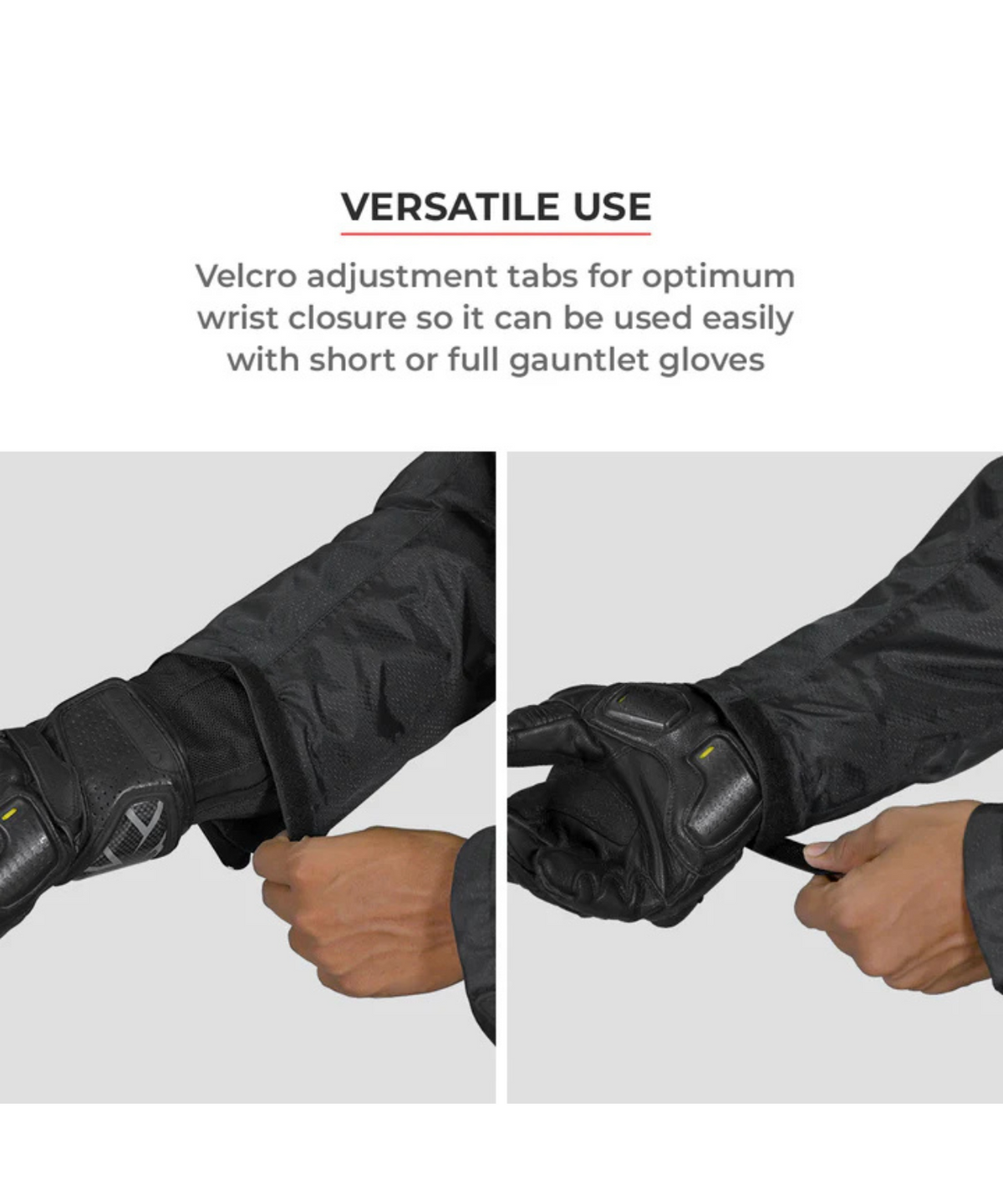 Viaterra P300 Motorcycle Rain Jacket - Black Green - Viaterra