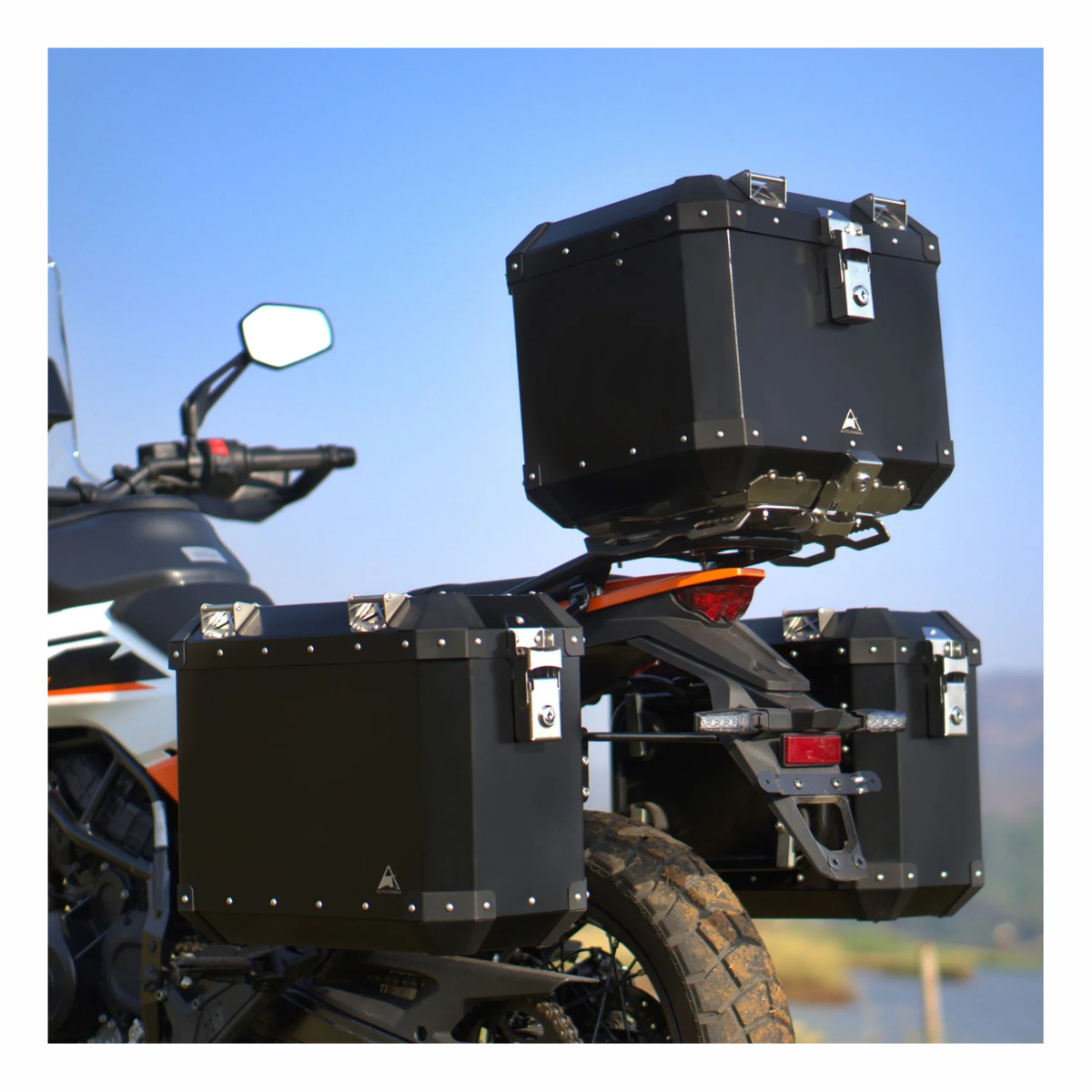 Auto Engina KTM ADV 390 R/X/S (2025) Panniers - Black - Auto Engina