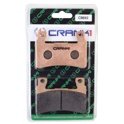 Crank1 Fully Sintered H2 Series Brake Pads for Harley Davidson Heritage Softail Classic