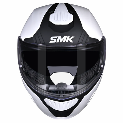 SMK Gullwing GL100 White Helmet